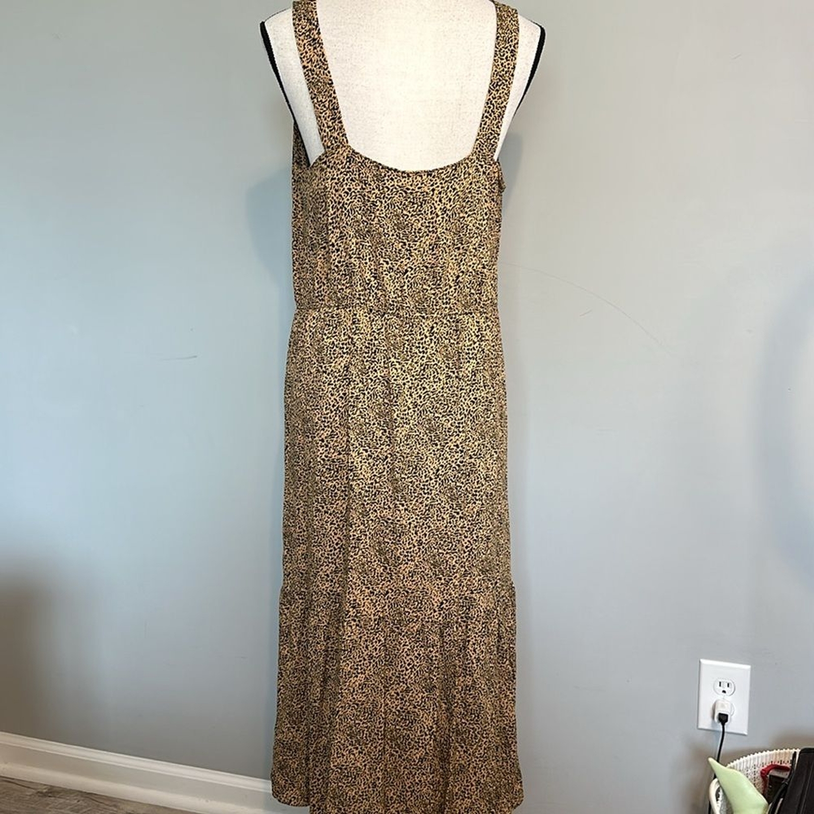 Amazon Essentials Cheetah Leopard Ruffle Summer D… - image 6