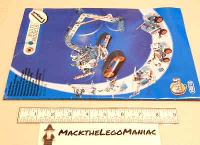 Erector 6515 Instruction Manual Only Multimodels 15 Construction Set Meccano