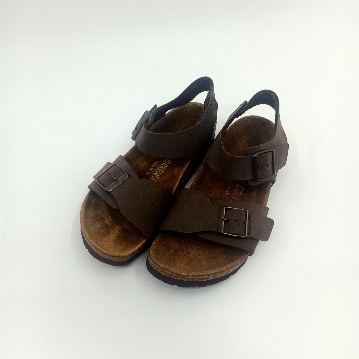 Birkenstock NEW YORK Brown Strap Women Summer Sandals Sz 36 L5 Narrow