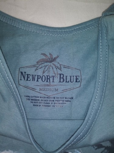 Newport Blue Ice Cold Chill'n Shirt M - Picture 4 of 9