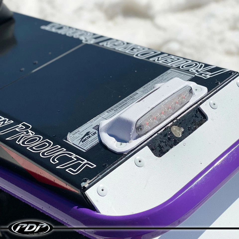 ARCTIC CAT 2012+ LUZ DE FRENO LED PDP BLANCO TRANSPARENTE Foto 4 de 4