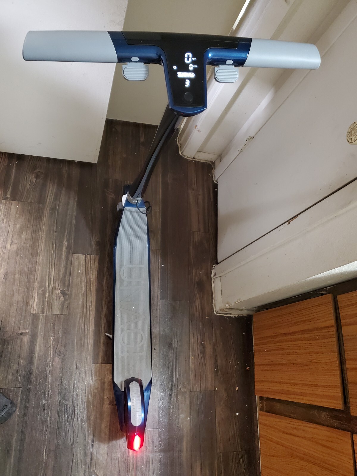 Unagi Model One E500 Dual Motor Electric Scooter, Blue, With Charger