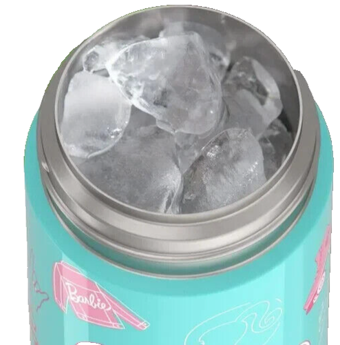Barbie Movie Thermoskanne FUNTAINER 12 OZ Thermo Edelstahl Strohhalm 12 Stunden NEU - Bild 8 von 8