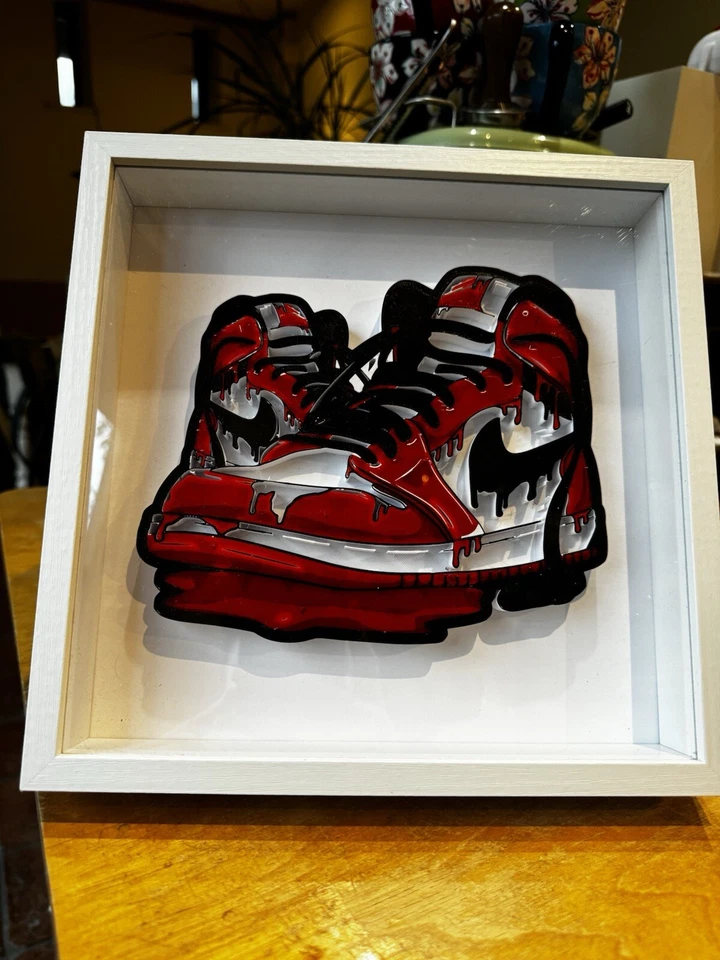 Custom 3D Printed Nike Drip Sneaker Sign – Street Art Wall Decor – Br3ttin3D - Image 4 of 4