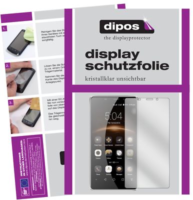 6x Schutzfolie für Leagoo M8 klar Displayschutzfolie Folie Display Schutz dipos