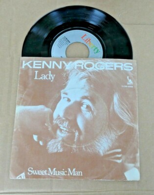Kenny Rogers - Lady - Sweet Music Man - Single 7'' 