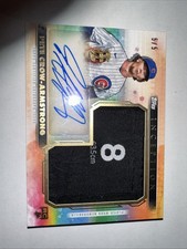 2024 Topps Inception Pete Crow Armstrong Rookie Auto 5/5 Jumbo Hat Patch