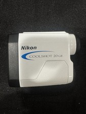 Nikon Coolshot 20 GII Golf Rangefinder White/Black with Carrying Case