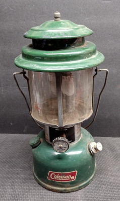 Coleman 220K Green Camping Two Mantle Lantern FREE SHIPPING