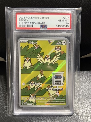 Pidgey graded PSA 10 for sale on eBay