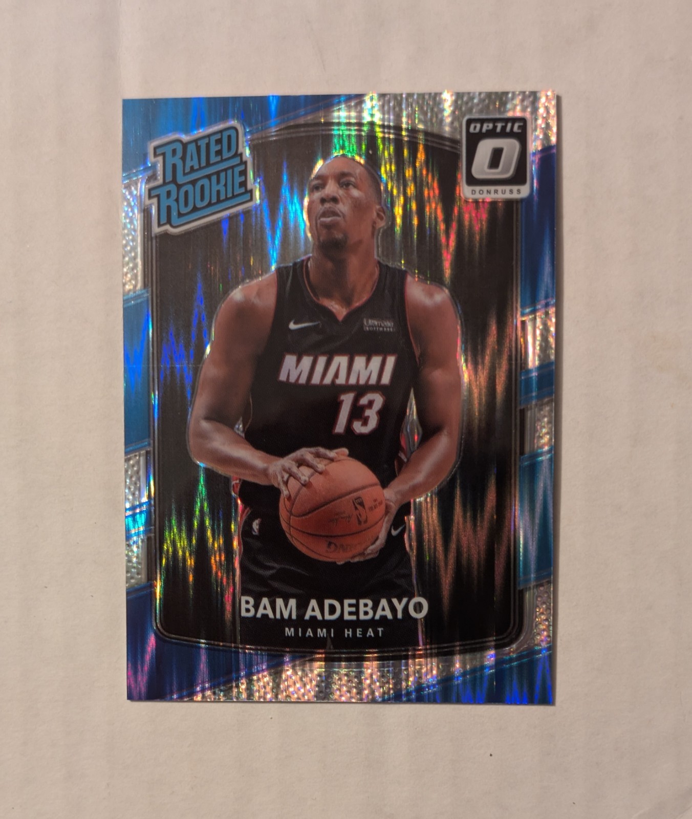 2017-18 Panini Donruss Optic - Rated Rookie Bam Adebayo #187 Shock (RC)