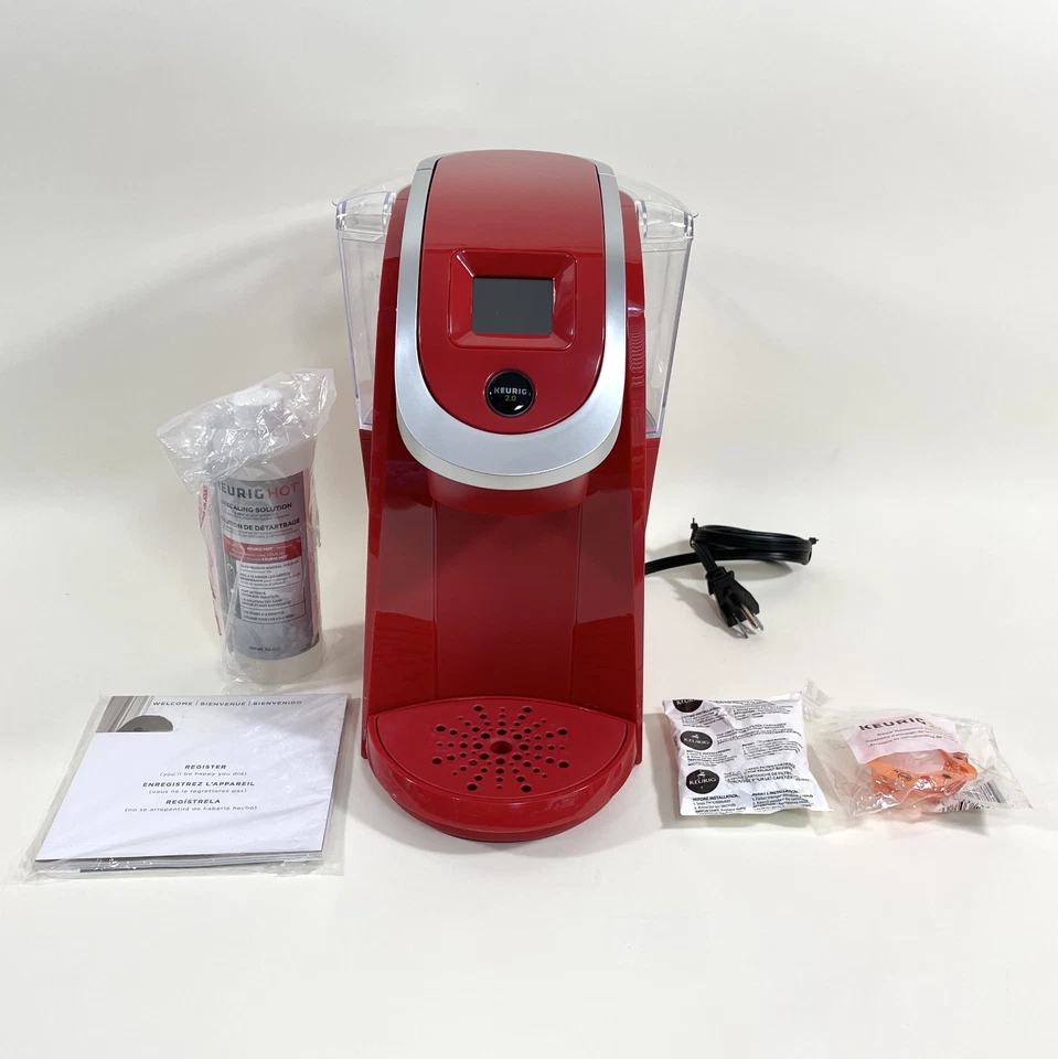 Keurig K250 HOT 2.0 Series Single Serve K-Cup Pod Coffee Maker Red - Image 2 of 4