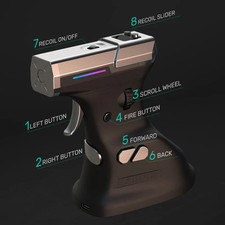 Ragnok ErgoStrike7: Next-Gen FPS Gaming Mouse with Recoil