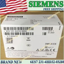 New Siemens 6ES7 231-4HD32-0XB0 6ES7231-4HD32-0XB0 S7-1200 Analog input SM 1231