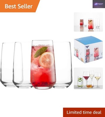 Ravenhead Majestic 38cl Hiball Brille - Stylisches 4er Set für Zuhause Unterhaltung