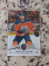 Pontus Aberg 2018-19 Upper Deck Clear Cut #73 Edmonton
