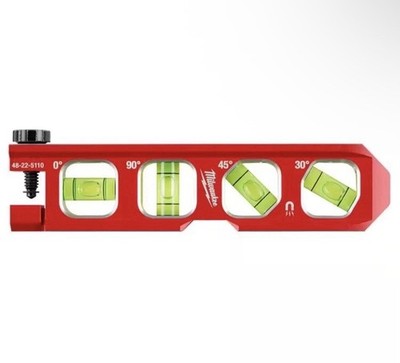 Milwaukee 48-22-5110 Magnetic 6.5  Pipe Lock Billet Torpedo Level