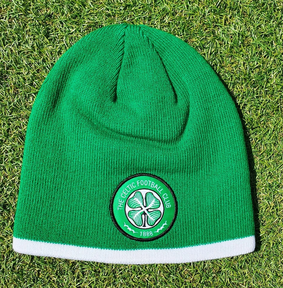 Celtic Glasgow Kinder Mütze Hat Fan Kurve + NEU + 100% Polyacryl + Beanie Scots - Bild 1 von 3