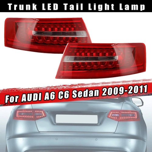 Für AUDI A6 C6 2009-2011 Rückleuchte LINKS + RECHTS Heckleuchte Schlussleuchte - Bild 7 von 14