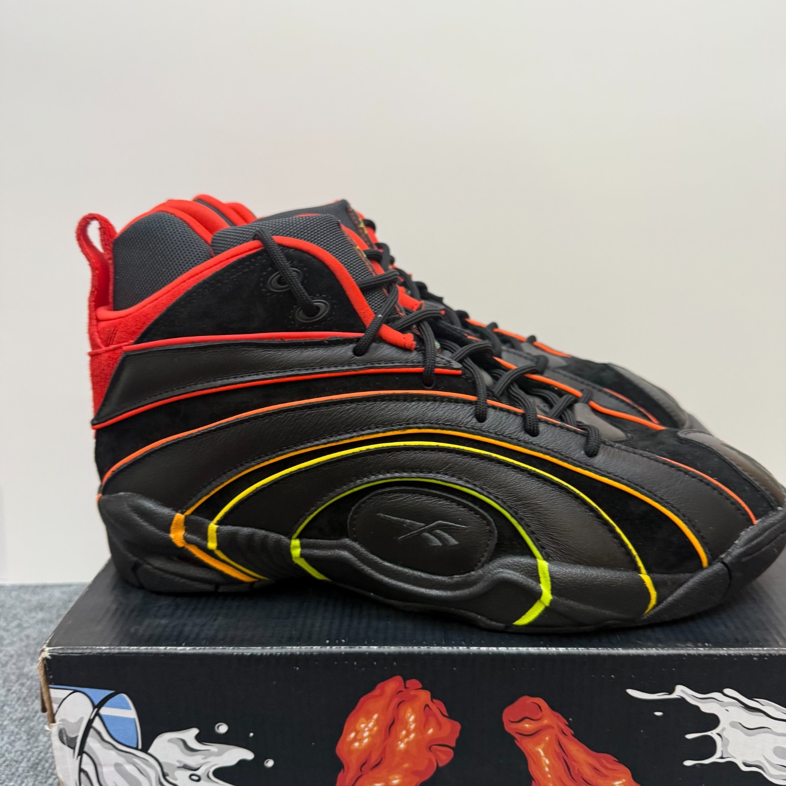 Reebok Shaqnosis Hot Ones Scoville Levels Basketball Shoes H68851 Men's Size 13 thumbnail 6