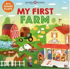 My First Places: My First Farm : With Giant Flaps Board Books Rog