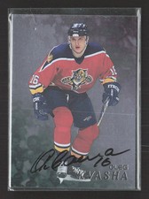 1998 Be A Player Oleg Kvasha #210 auto
