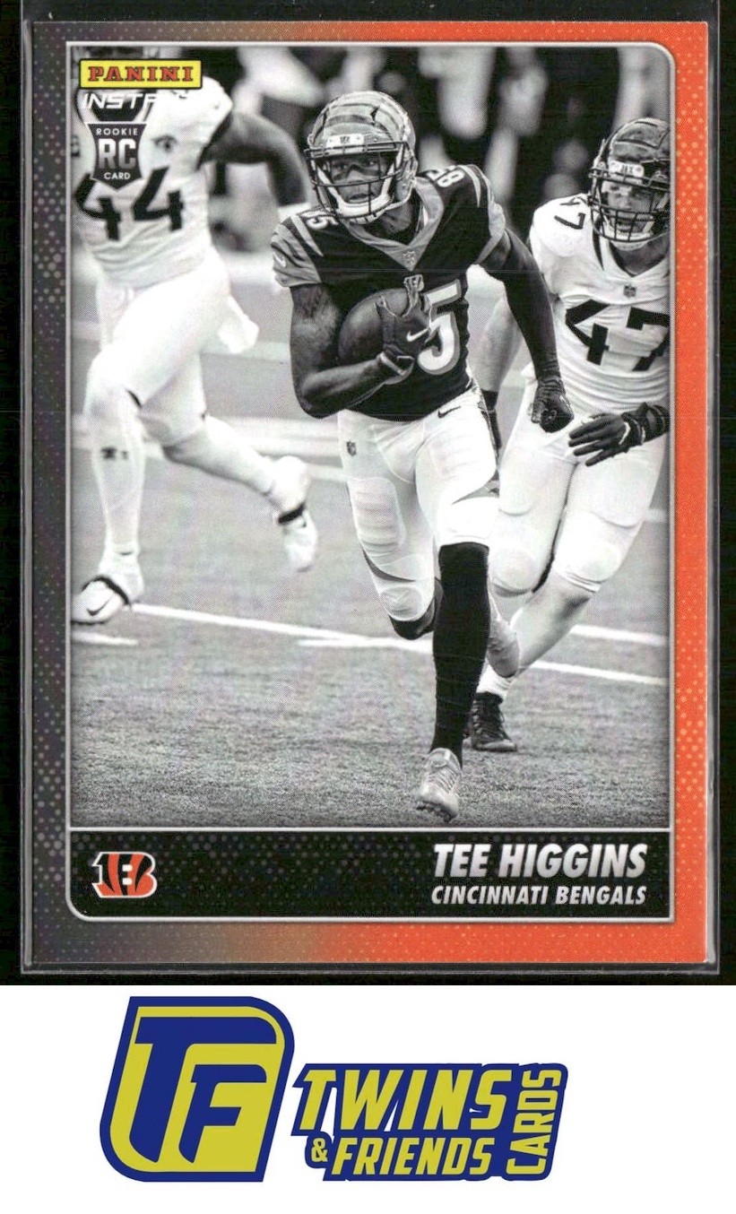 2020 Panini Instant Black & White Rookies #BW15 Tee Higgins /518