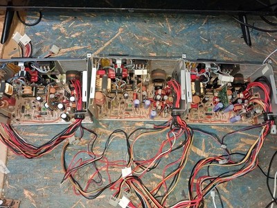 IBM 5155 DEFECTIVE DONOR EXACT PSU x3-OPENED-MISSING COVERS-NO POWER-PARTS