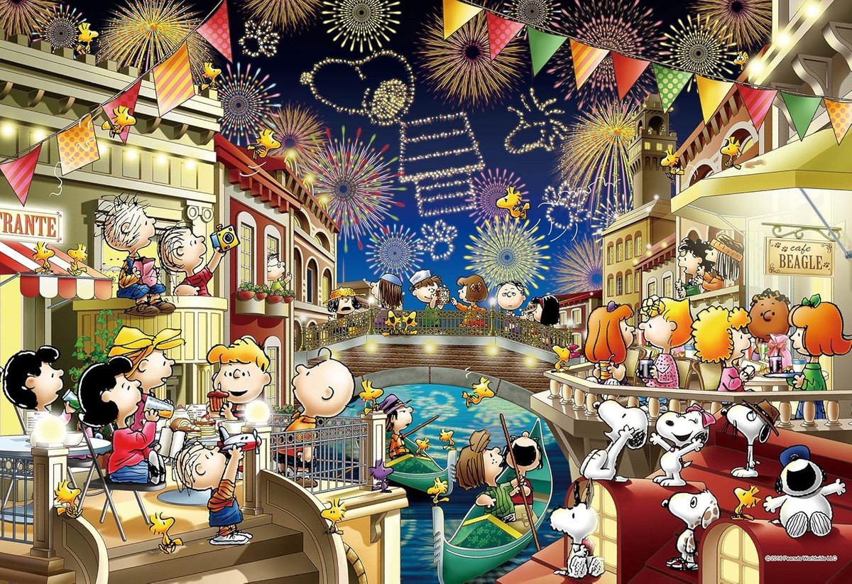 SNOOPY トム・エバハート ロマンティック キス 1000p アポロ社 Amazon | アポロ社 TOM EVERHART スヌピー 1000ピース