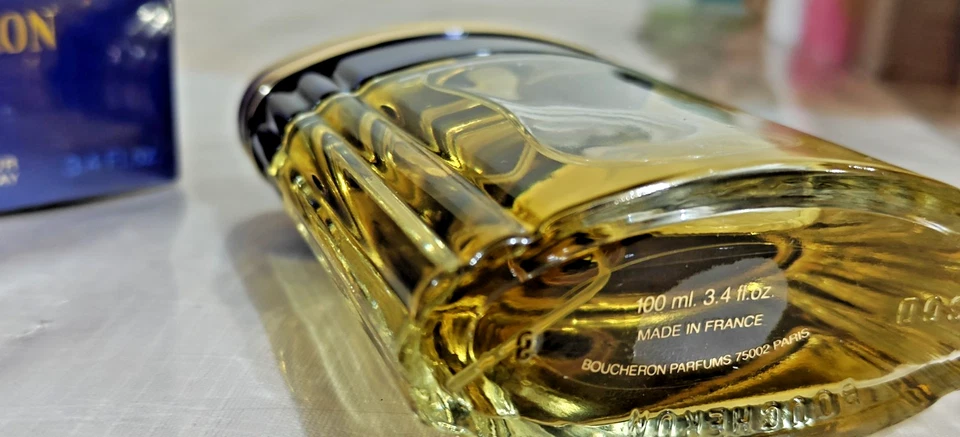 Spray EDT Boucheron Pour Homme de colección, 3,4 OZ/100 ML fórmula original 1991❤Raro Foto 4 de 4