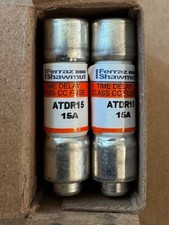 Mersen Ferraz Shawmut ATDR15 15A 600V TIME DELAY Fuse Class CC 10 Lot FREE Ship