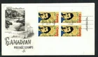 Canada #539, 1971 6¢ Papineau Plate Block UL, Artcraft achet FDC VF