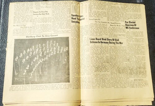 MORRIS TRIBUNE 1951 March 30 Newspaper MORRIS MINNESOTA STEVENS COUNTY - Picture 5 of 7