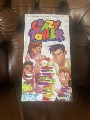 Synapses Games | Crazy Tower | Brettspiel | Alter 8+ | 1-4 Spieler | 15 Minuten
