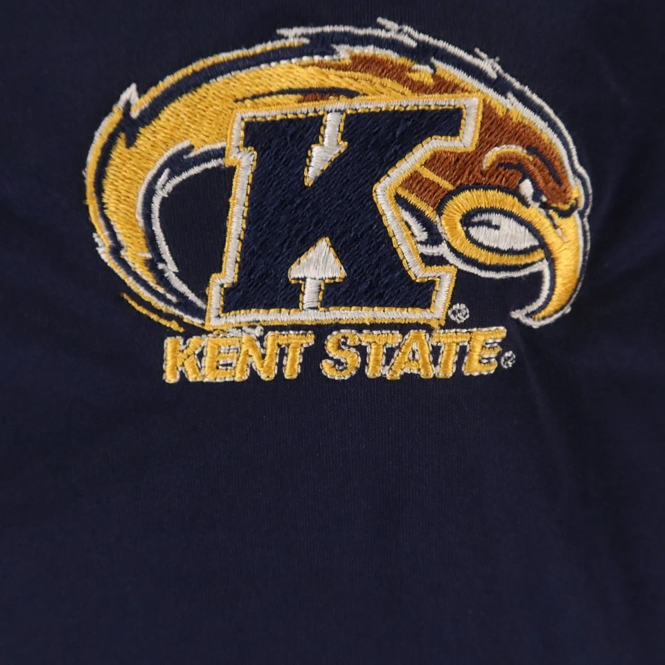 Kent State Golden Flashes Shirt Mens L Blue Dry Excel Performance Tee Athletic - Image 3 of 4