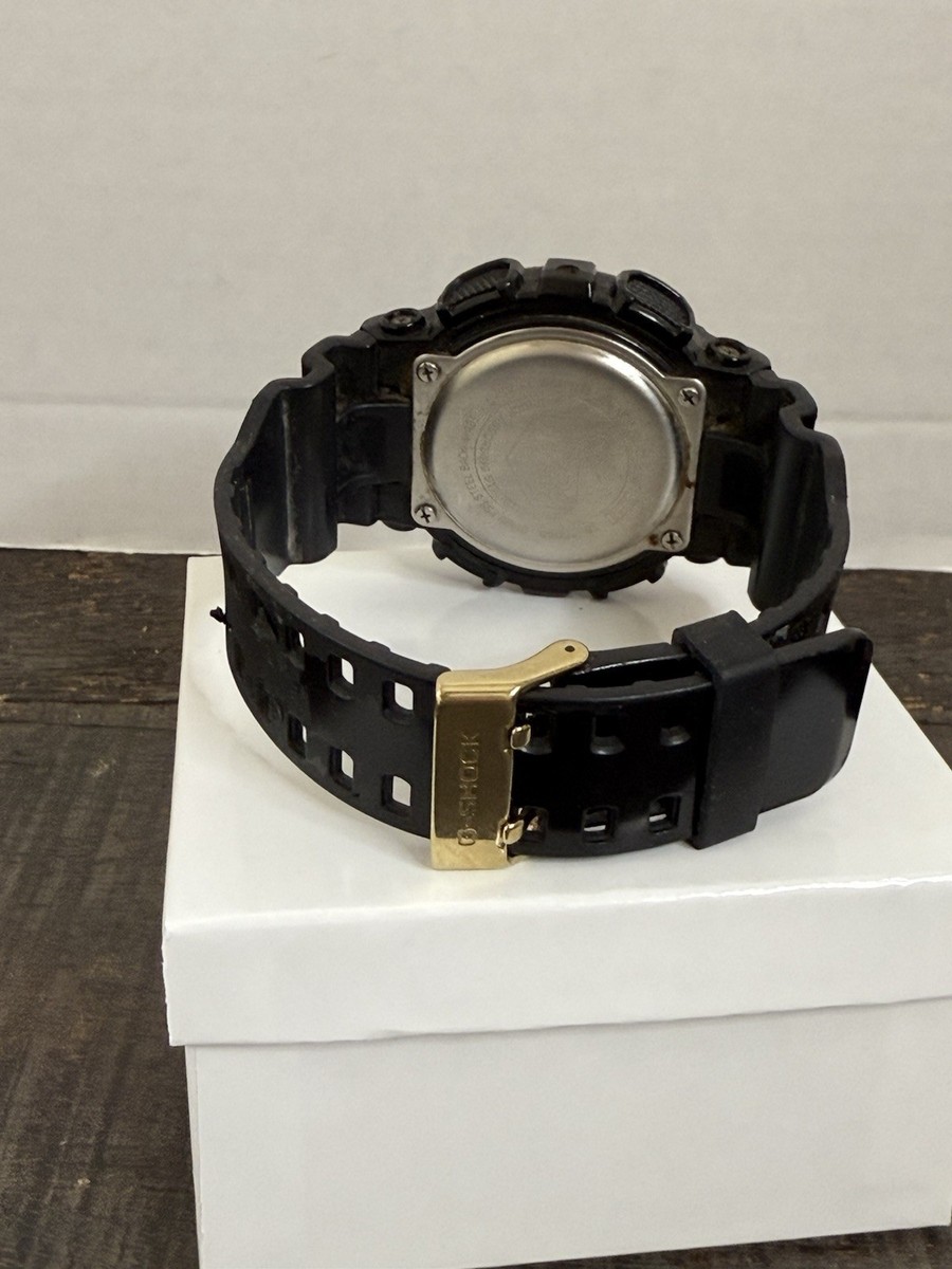 CASIO G-SHOCK 3263 GD-100GB-ER Digital Solar Black gold Dial Watch