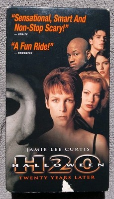 Halloween H20 (VHS, 1998) Cult Horror Slasher Jamie Lee Curtis