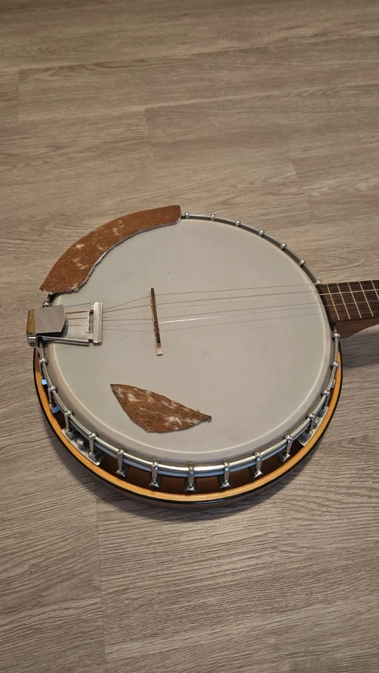5-String Banjo mit Resonator – Vintage – voll funktionsfähig - Bild 2 von 3