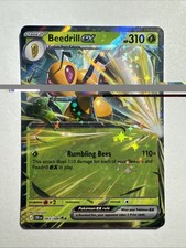 Beedrill ex 003/086 Double Rare Pokemon Chaos Rising ME04 Full Art MINT