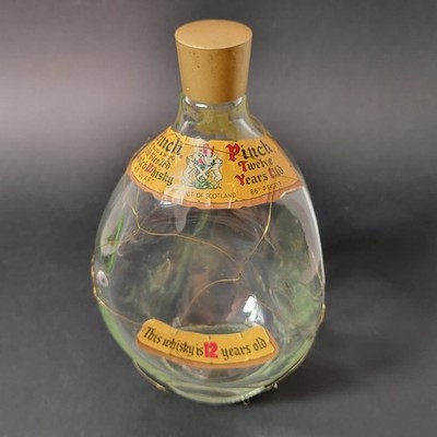 Unique Shaped Vintage Scotch Whisky Haig & Haig Pinch 12 Year Old