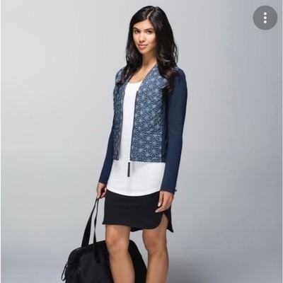 Lululemon Cardigan And Again Exploding Star Jacket Size 6