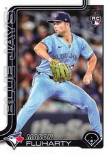 2025 Topps Update #US138 Mason Fluharty Toronto Blue Jays Rookie Card RC