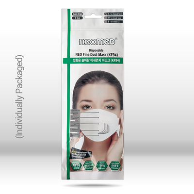 100pcs [BOTN] KF94 Face Mask Made In Korea, White Color, Disposable - Foto 7