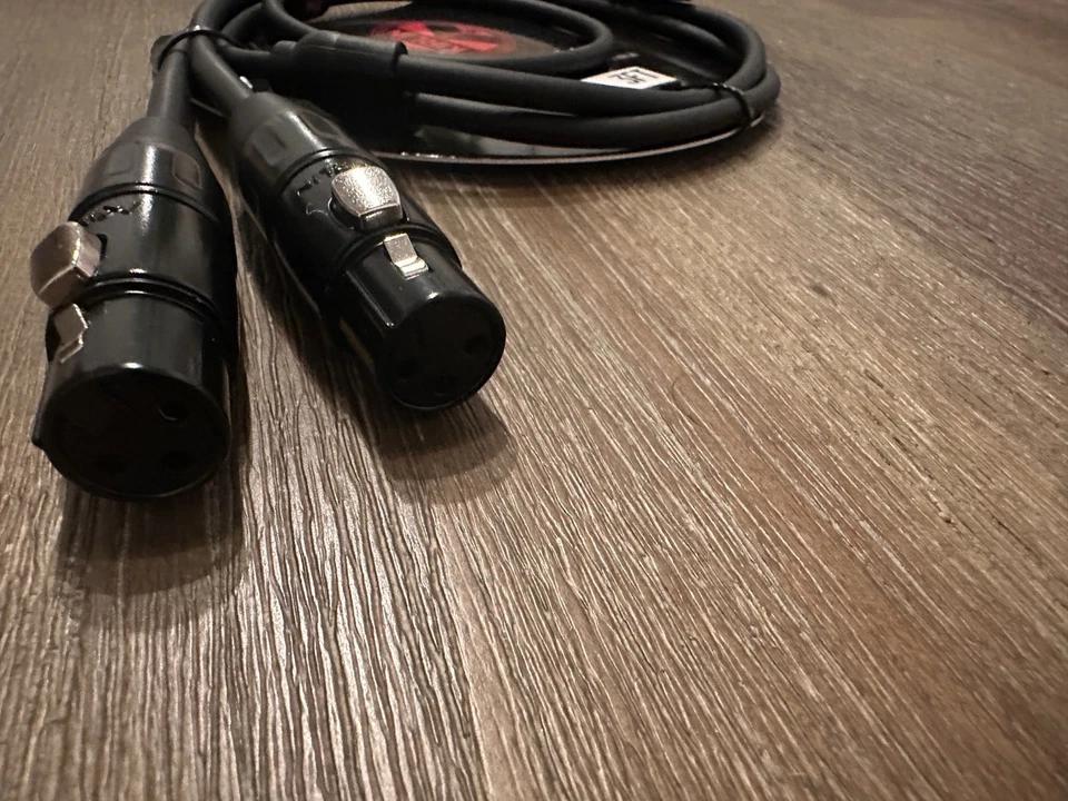 Cables de conexión USB C a 2 XLR hembra - ¡Envío gratis!  ** ¡Artículo nuevo! ** Foto 2 de 4