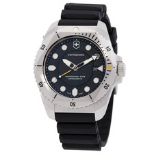 Image of Victorinox Dive Pro Quartz Black Dial Men's Watch 241990