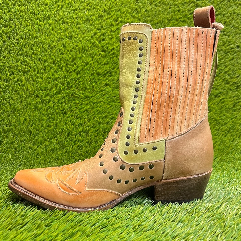 Botas occidentales Bed Stu Raise para mujer talla 8 marrón clásicas de cuero al aire libre Foto 2 de 4