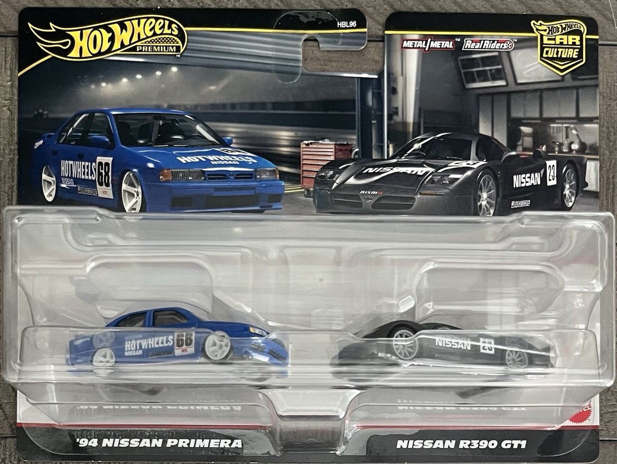 Hot Wheels Premium Car Culture 2 Pack '94 Nissan Primera & Nissan