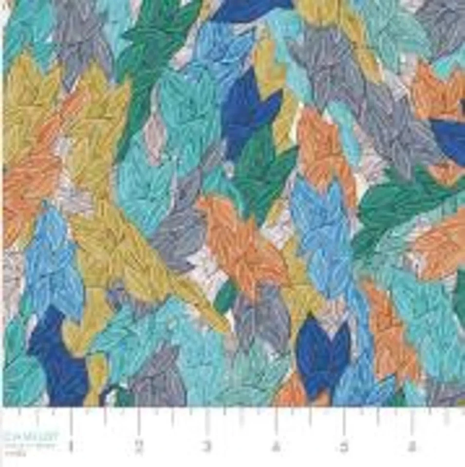 CUADRADOS 10" RHAPSODY Boho Caballo Abstracto 42 piezas Tela Algodón Precortado Color Suave Foto 2 de 4