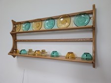 Vintage Ercol Plate Rack- ELM- Superb Condition