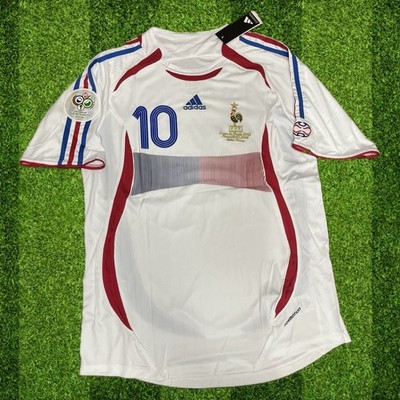 adidas フランス代表 ZIDANE 10 XLジャージ　サイン入り adidas Men's Zidane #10 France 2006 World Cup | eBay